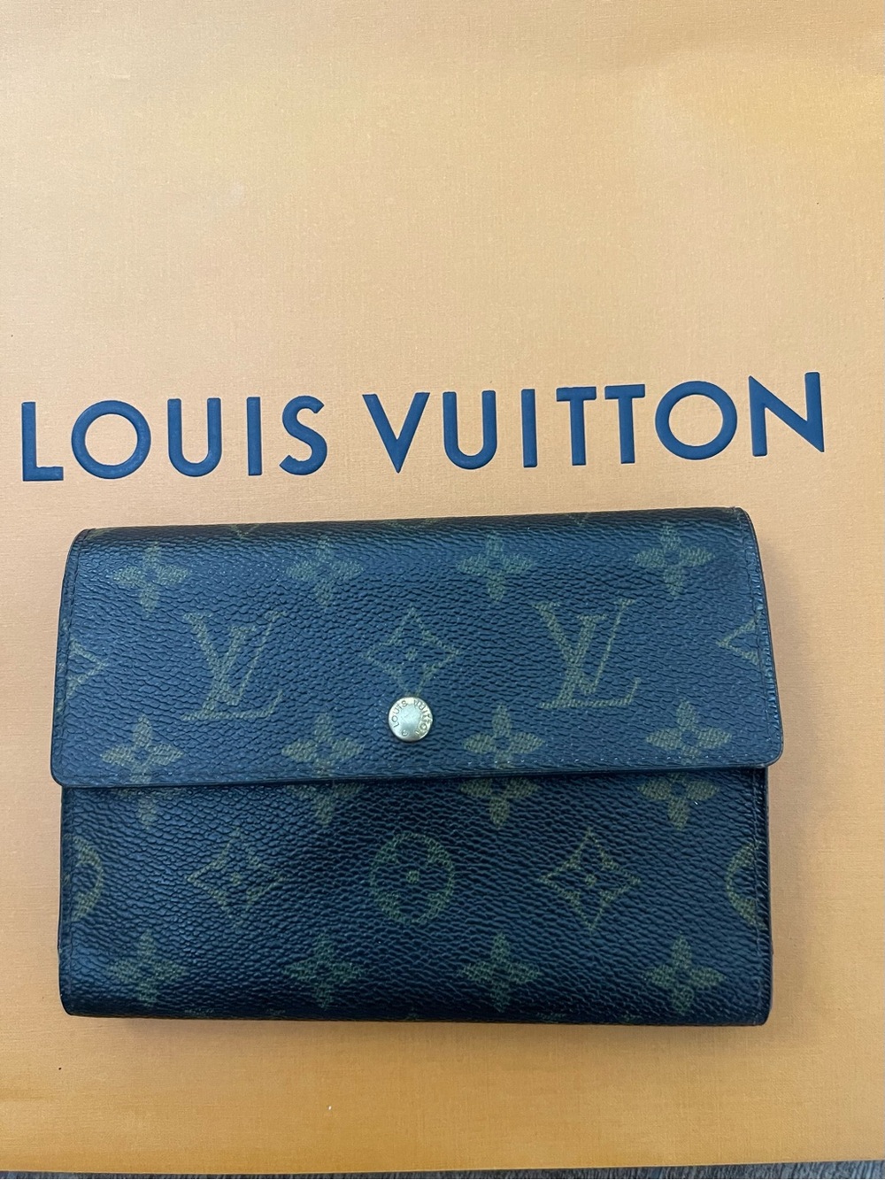 Louis Vuitton  Vuitton Monogram Porte Tresor Trifold Wallet
